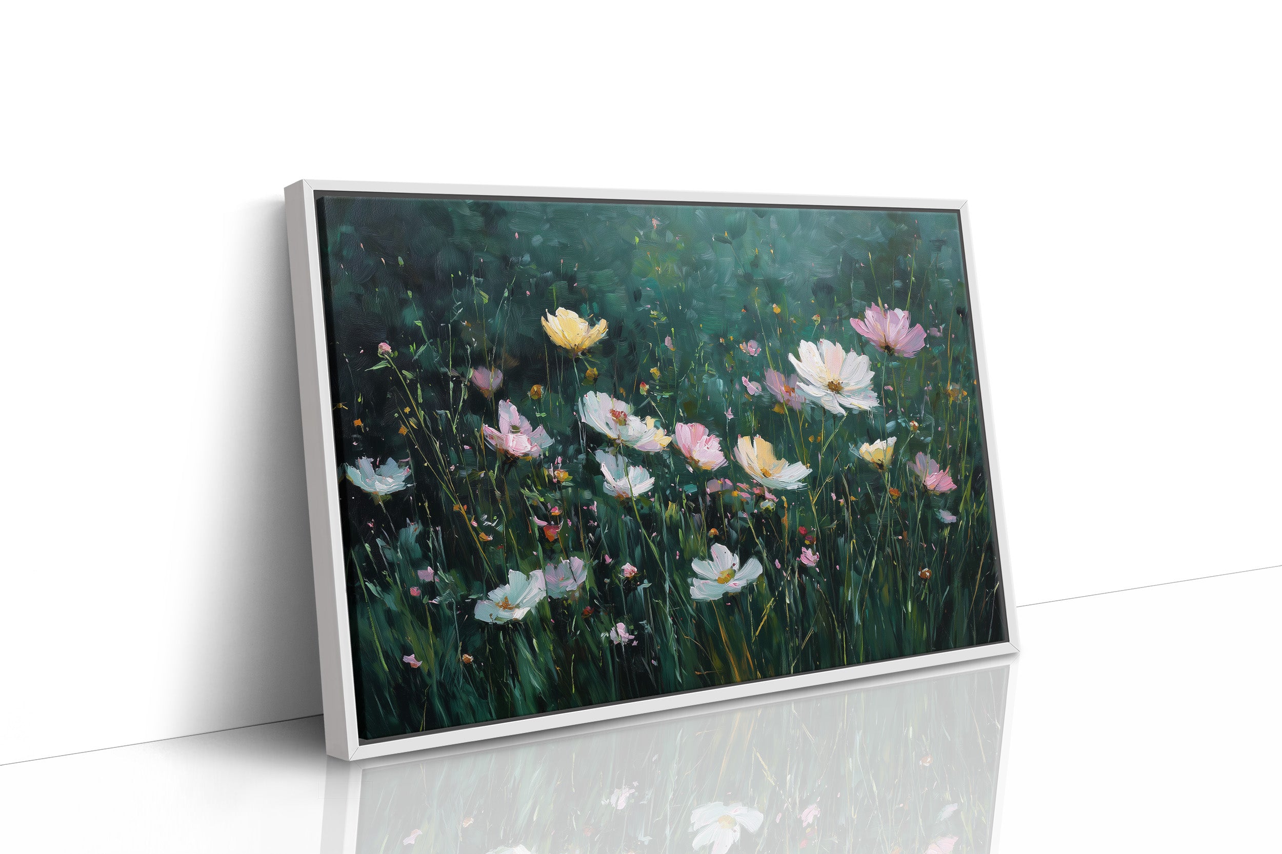 Cosmos Dance Against Forest Depths