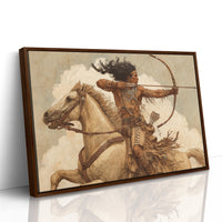 Ancestral Huntsman Rides Through Clouds