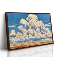 Thunderheads Over Amber Fields