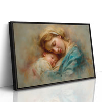 Tranquil Embrace in Turquoise and Gold