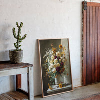Roses And Dahlias Paint Autumn's Symphony