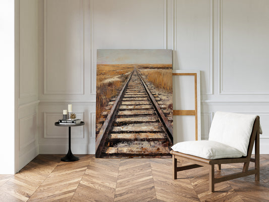 Nowhere Track Through the Open Plains