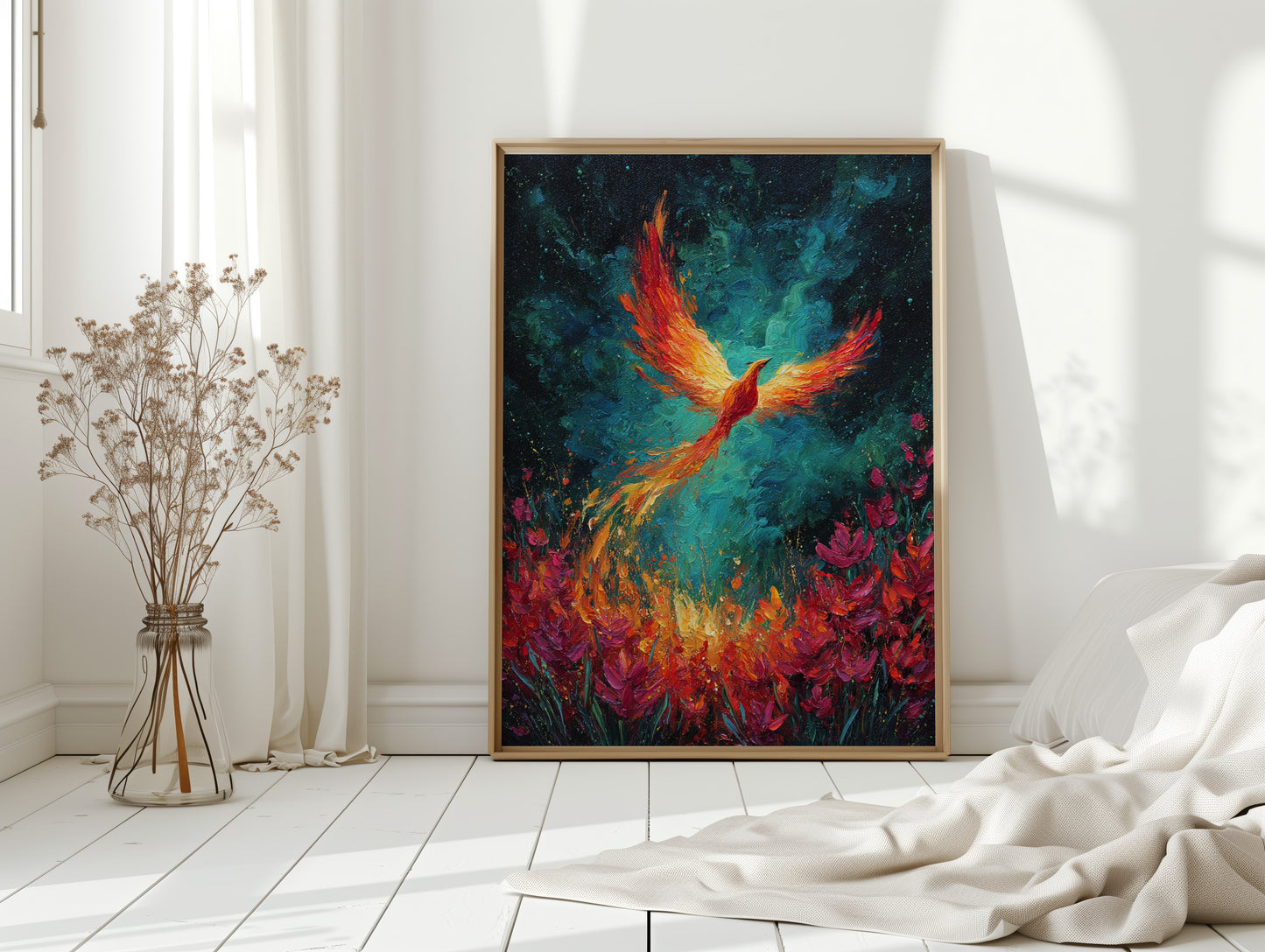 Embers Lifted by a Phoenix