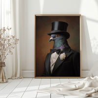 Dapper Feathers and Timeless Elegance