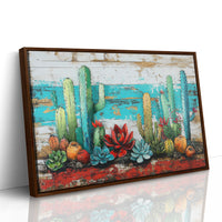 Desert Blooms Paint Turquoise Dreams