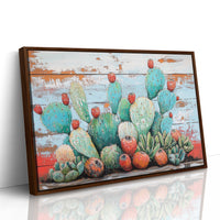 Desert Jewels On Weathered Wood