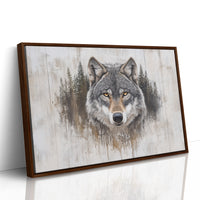 Ancient Forest Holds Wolf's Gaze