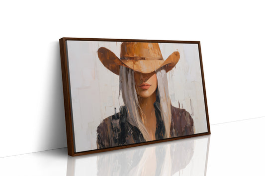Western Shadows Cast in Palette Knife