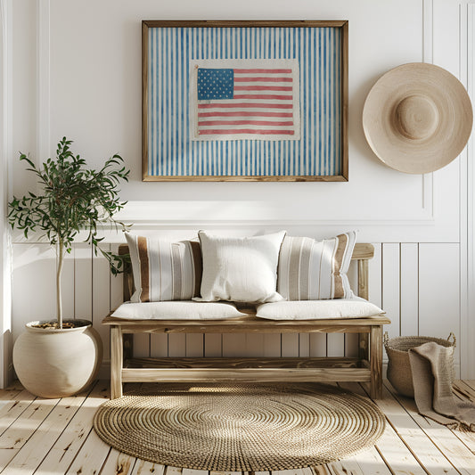 Stars Shine Between Summer Stripes