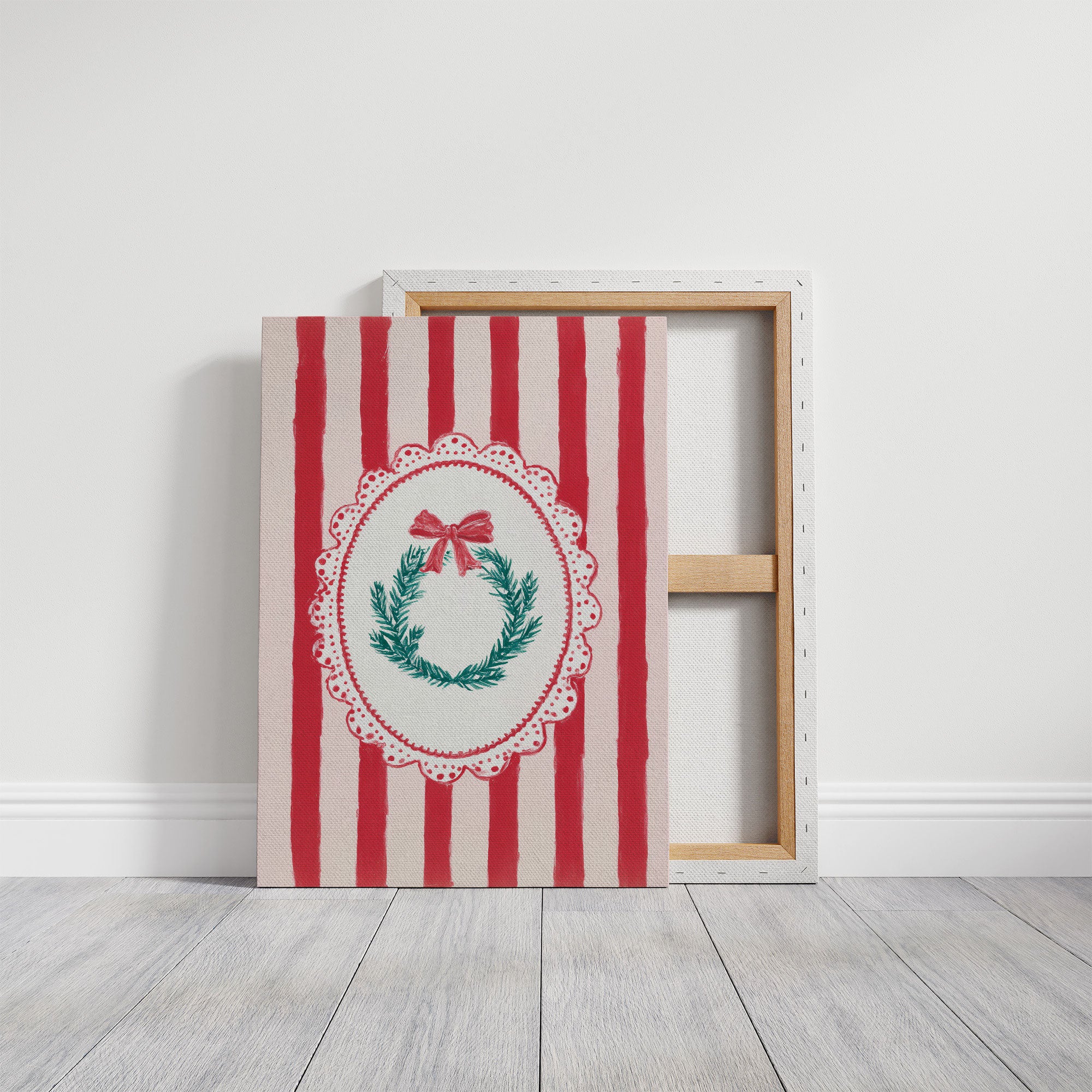 Peppermint Wreaths And Christmas Dreams