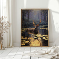 Serenity Amidst Golden Waters