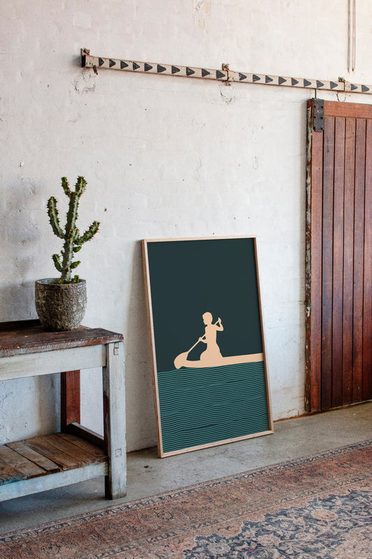 Peaceful Waters Guide The Soul