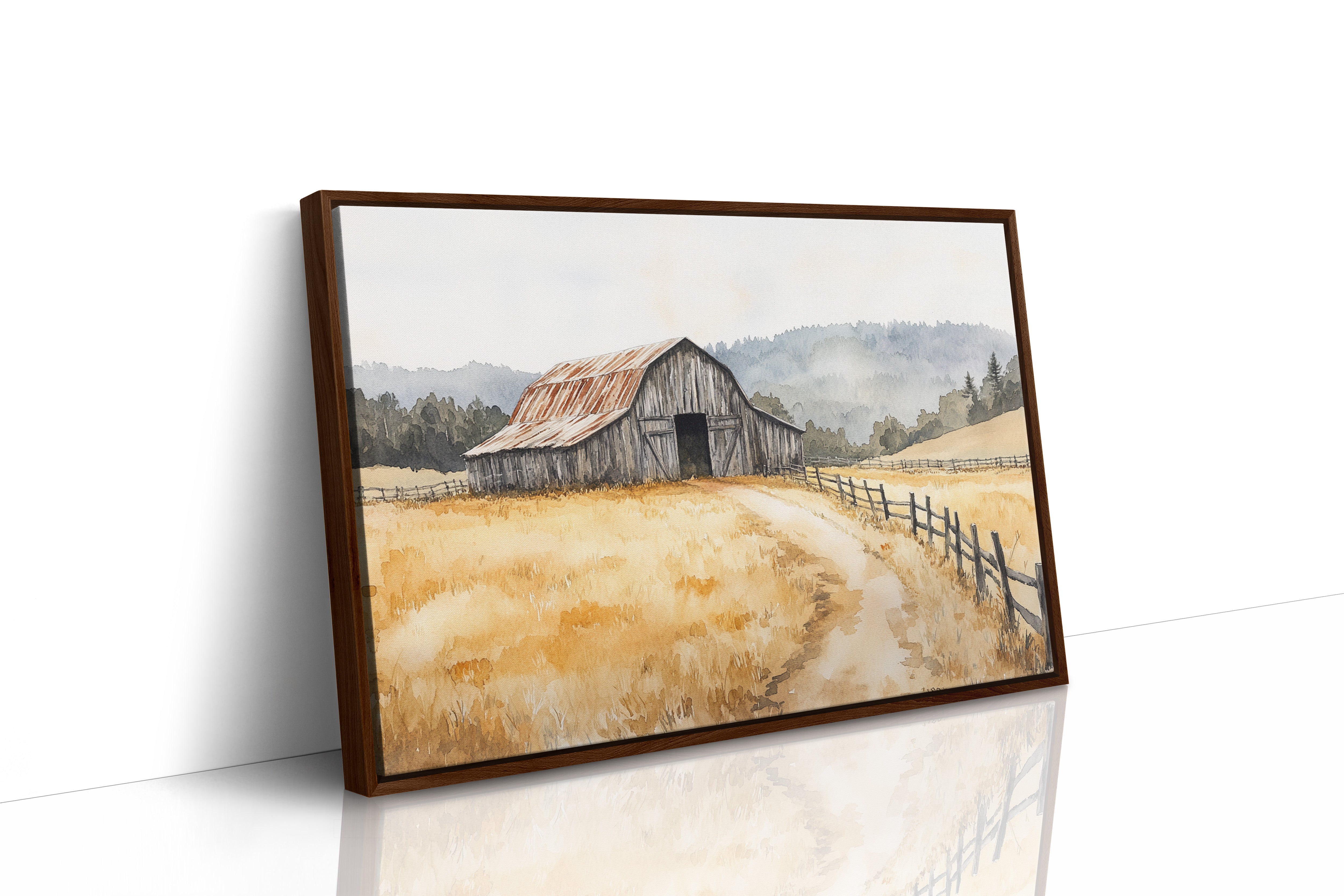 Autumn Fields Lead Home Again