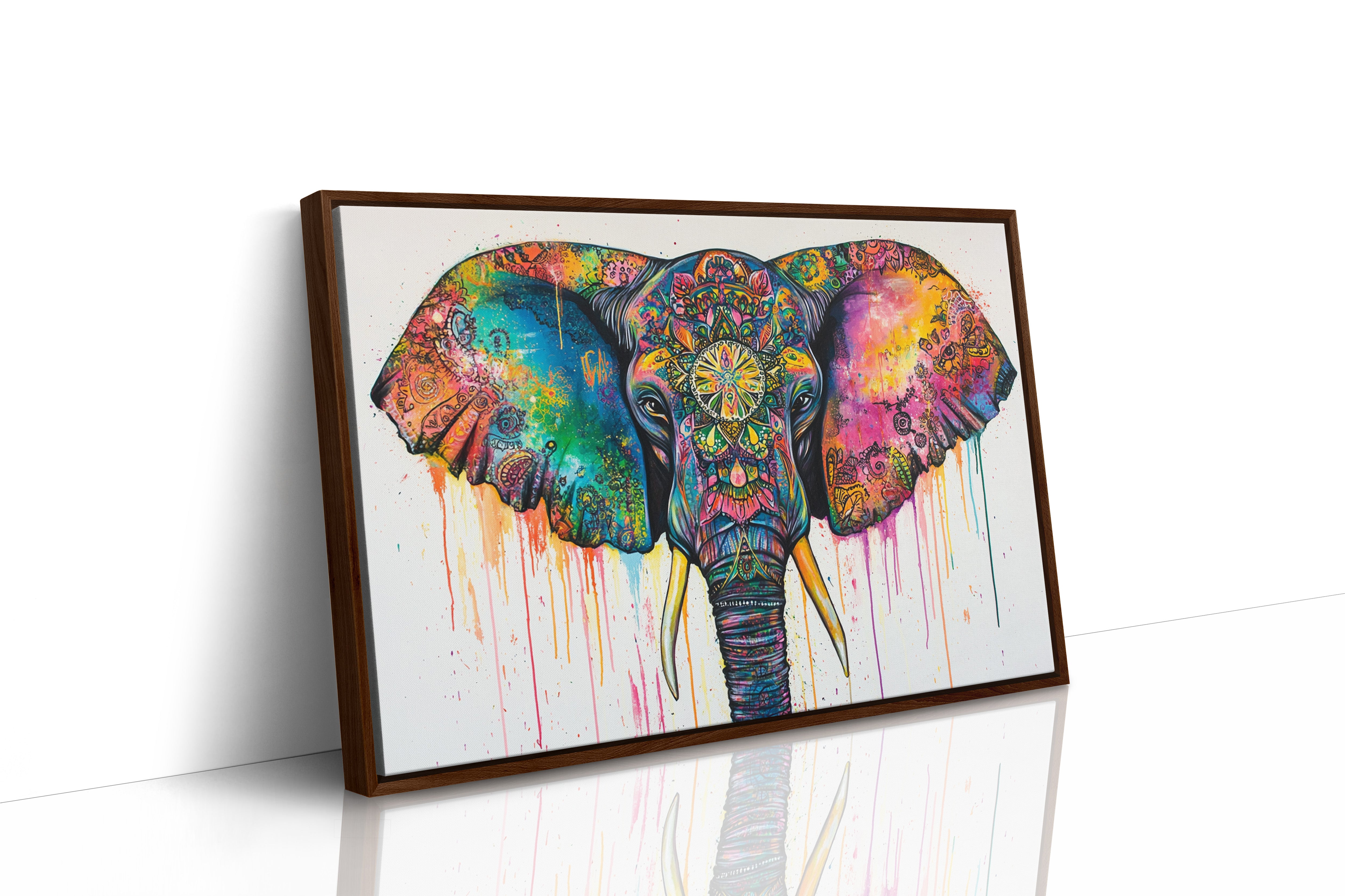 Sacred Colors Dance Through Tusks