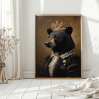 Regal Majesty in Woodland Silence