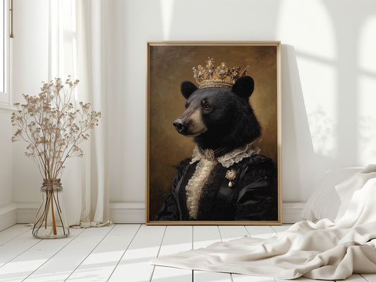 Regal Majesty in Woodland Silence