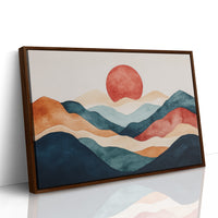 Mountains Flow Like Ocean Waves