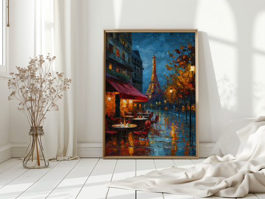 Under Parisian Lanterns' Glow