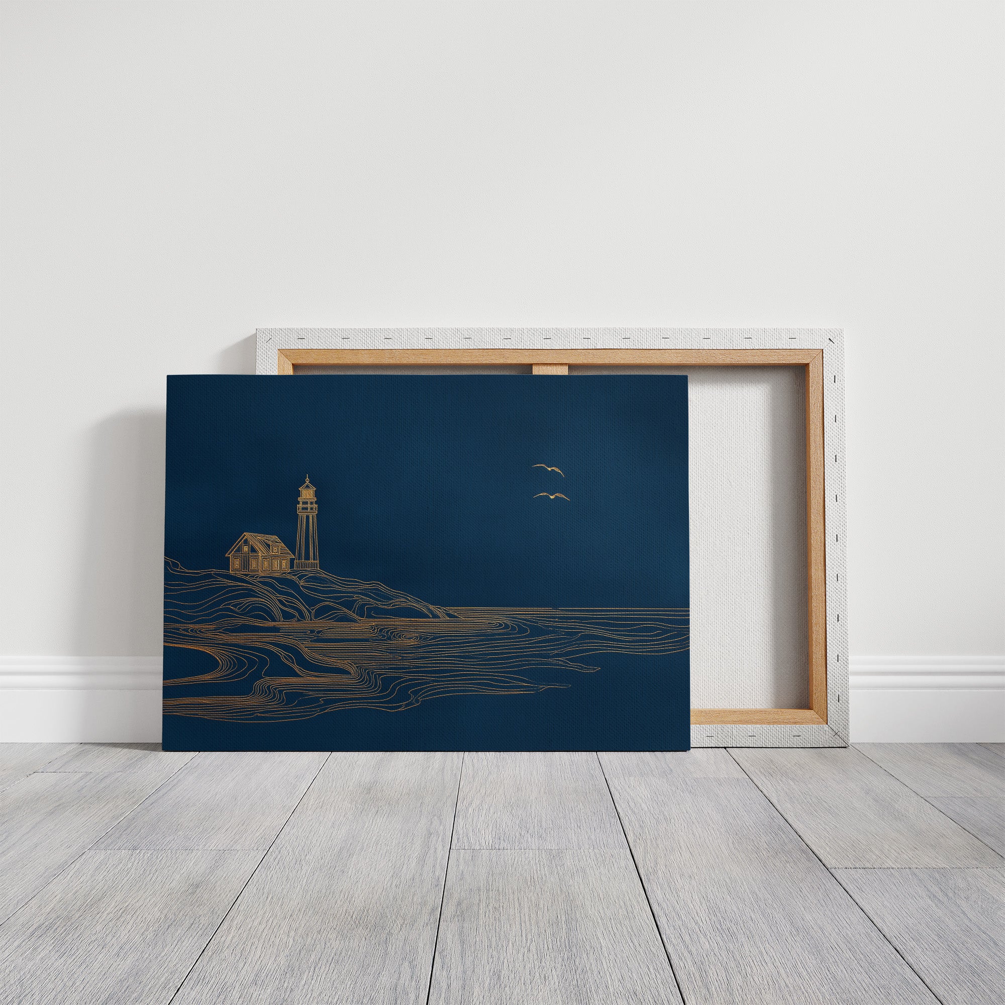 Coastal Beacon Awaits The Dawn