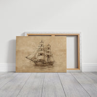 Sails Caught Between Memory and Horizon