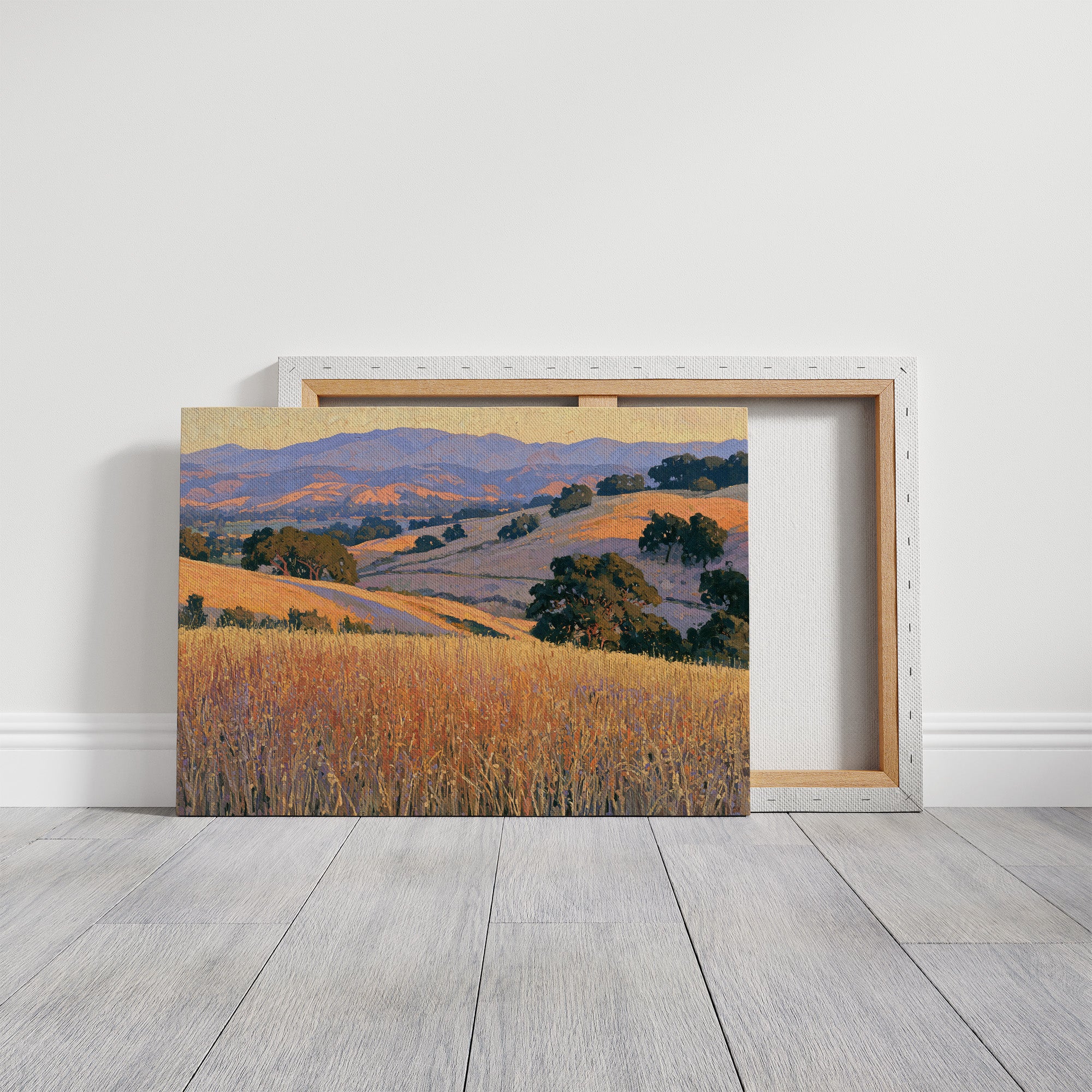 Golden Hills at Dusk