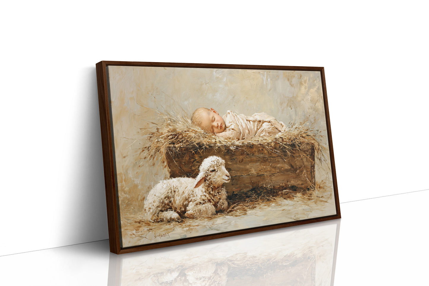 Slumber In The Manger's Glow