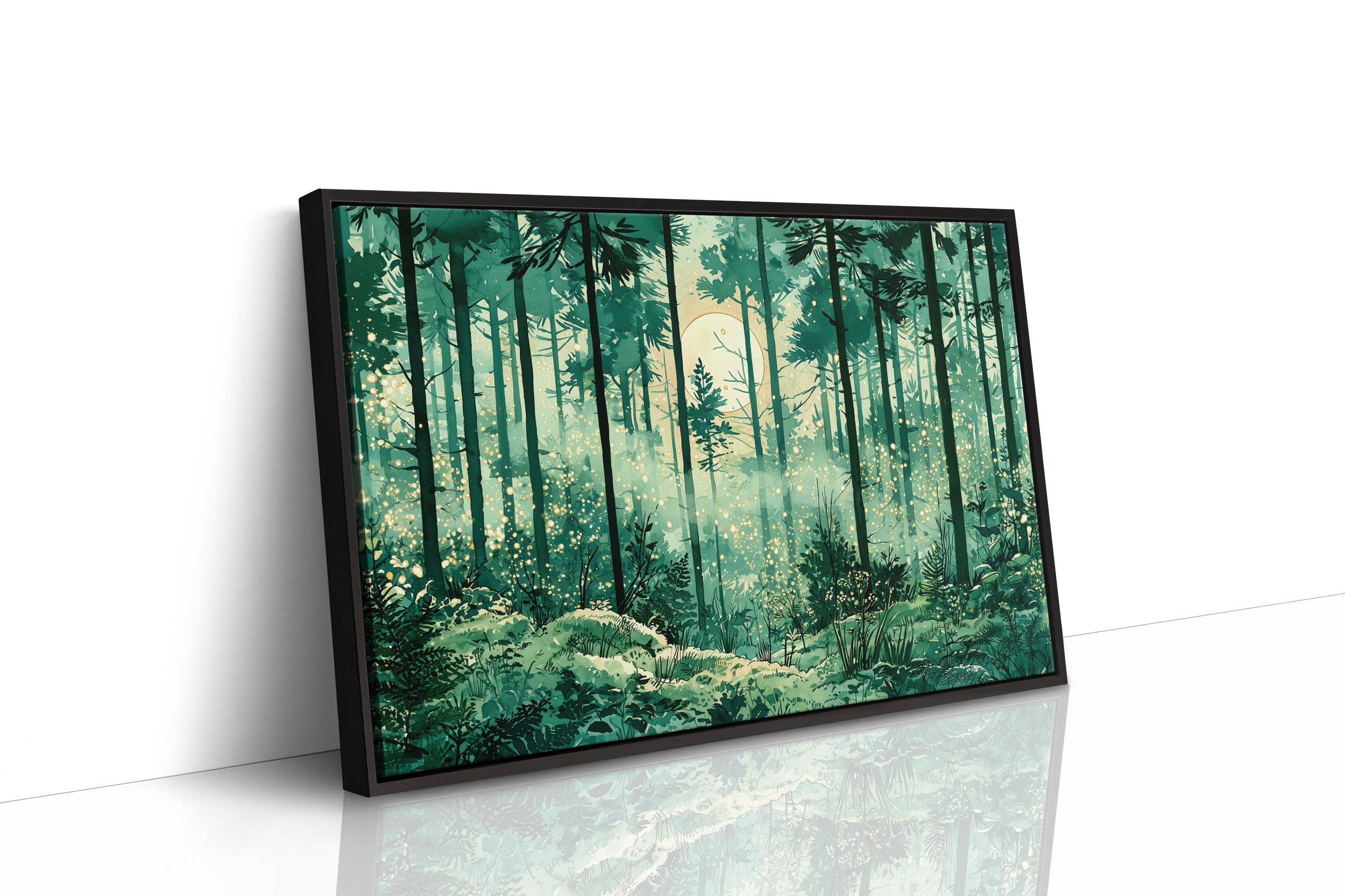 Fireflies in the Pine Grove