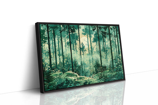 Fireflies in the Pine Grove