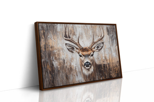 Noble Buck In Winter Light