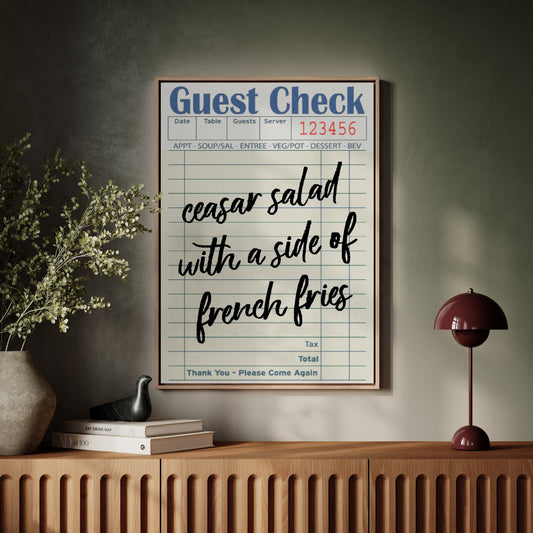 Lunch Orders Write Love Letters