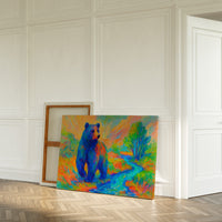Chromatic Bear by the Riverbend