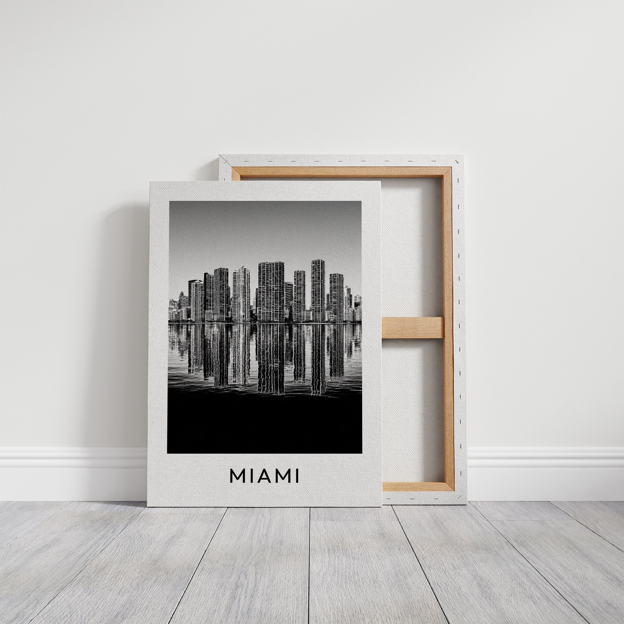 Skyline Dissolving Into Ink