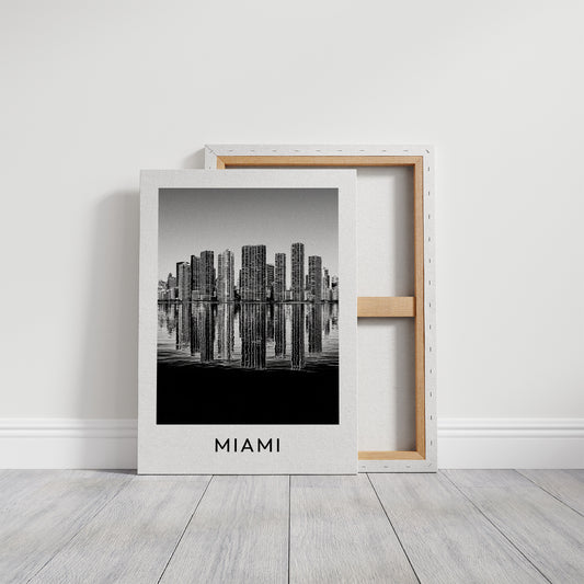 Skyline Dissolving Into Ink