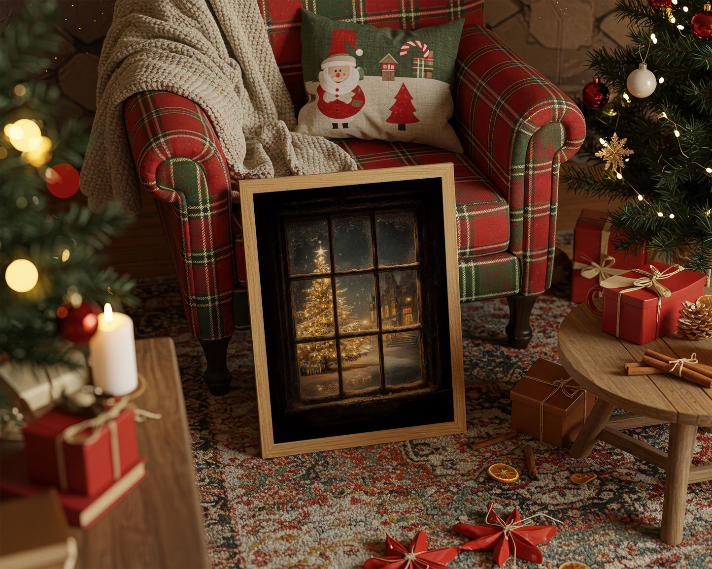 Winter's Light Through Frosted Panes