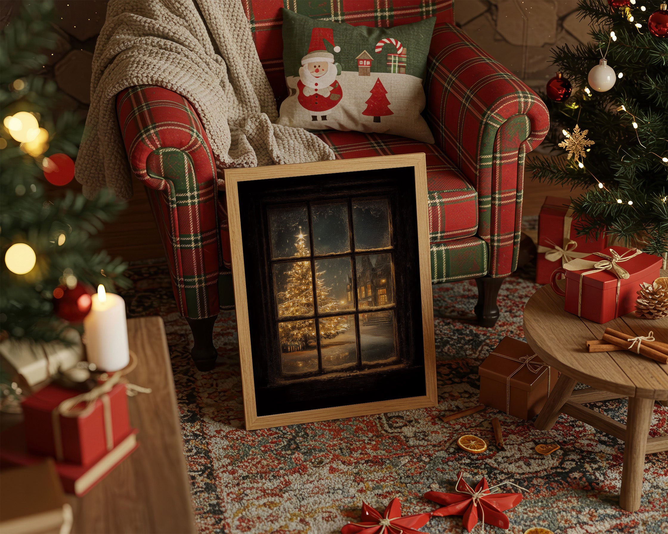 Winter's Light Through Frosted Panes