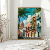 Colors Dance Beneath Tropical Skies