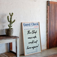 Kitchen Notes From A Perfect Meal