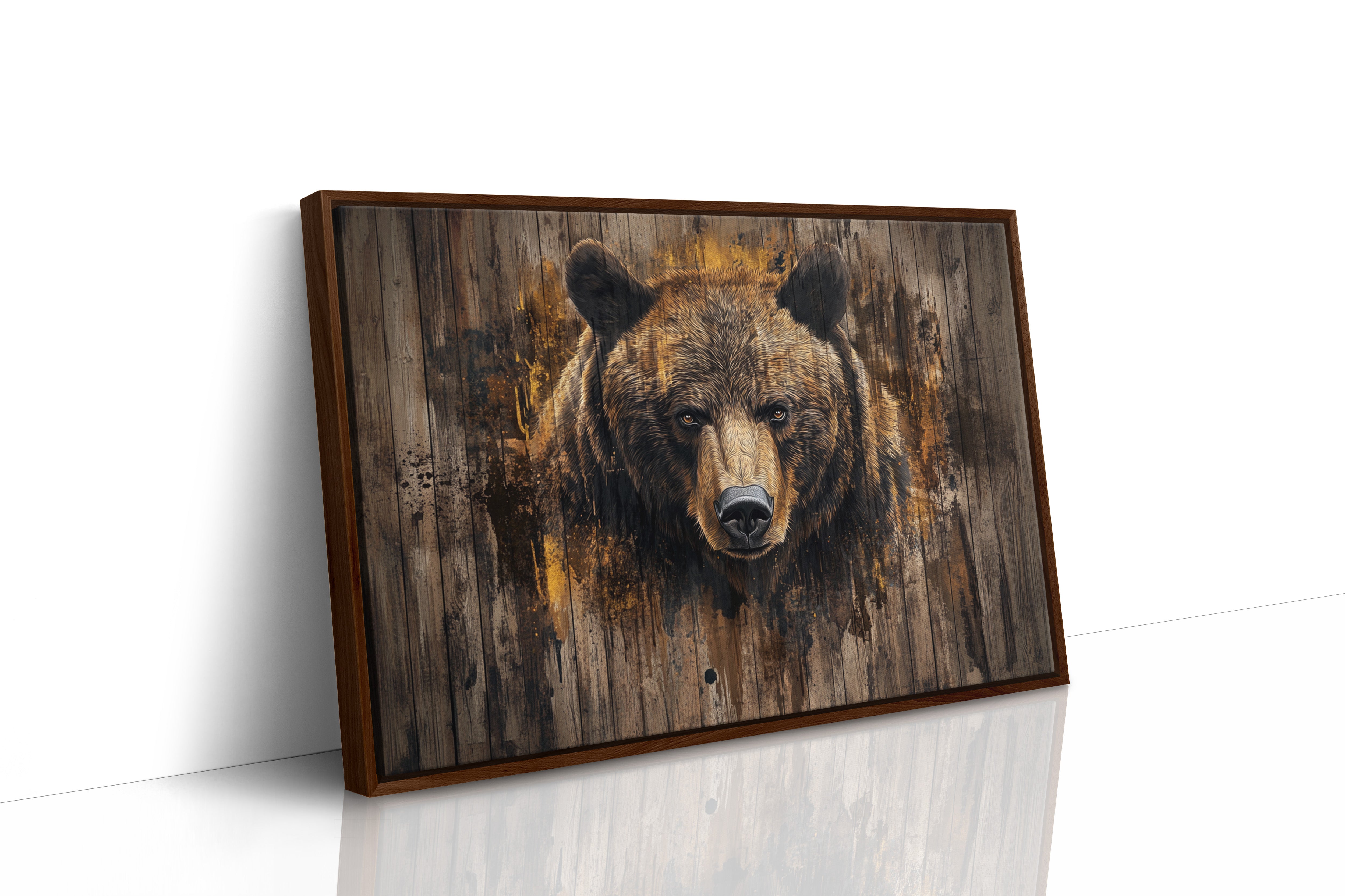 Ancient Forest Holds Bear's Gaze