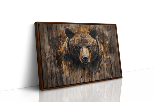 Ancient Forest Holds Bear's Gaze
