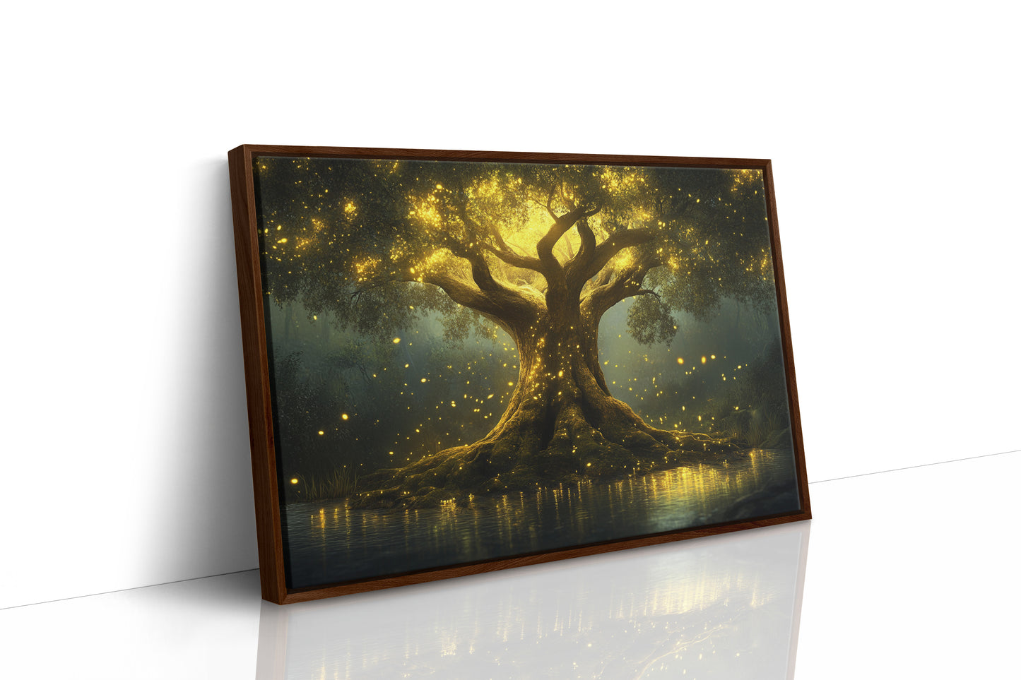 Ancient Light Dances Through Branches