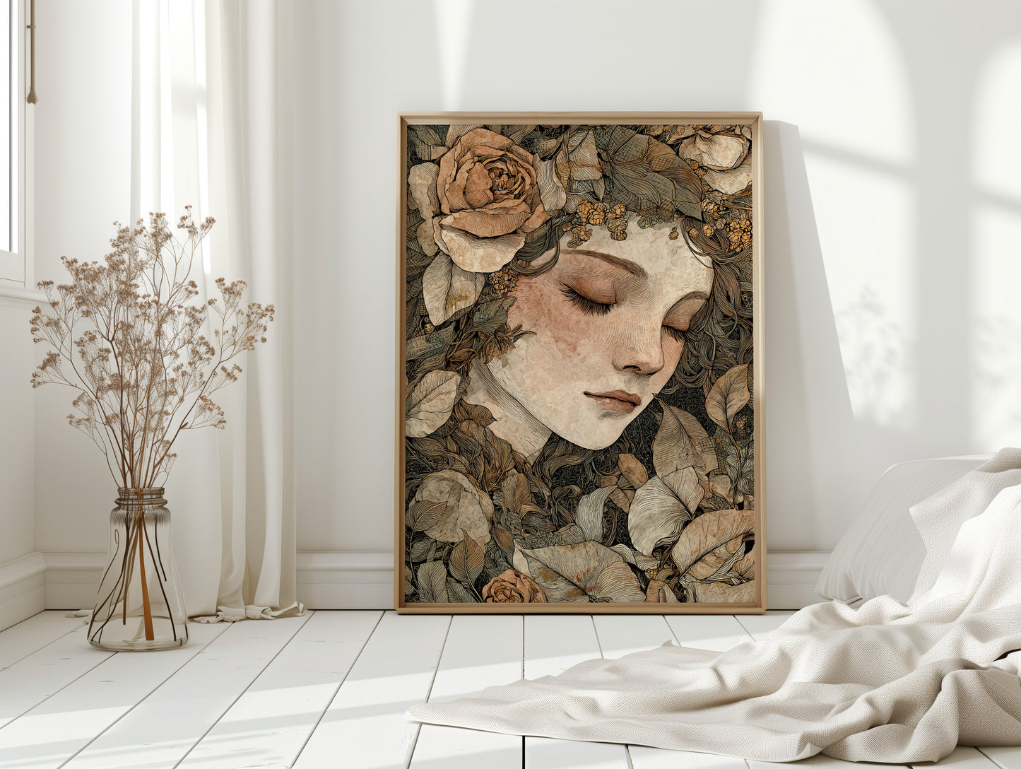 In Bloom Beneath Autumn's Gaze