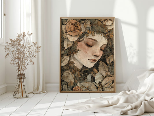 In Bloom Beneath Autumn's Gaze