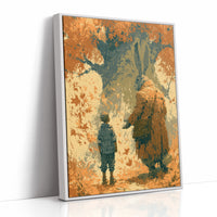 An Offered Hand, An Amber Wood