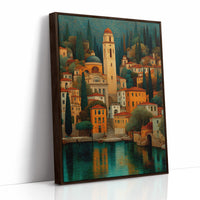 Twilight on the Italian Lake