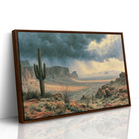 Rain Sweeping the Sonoran Basin