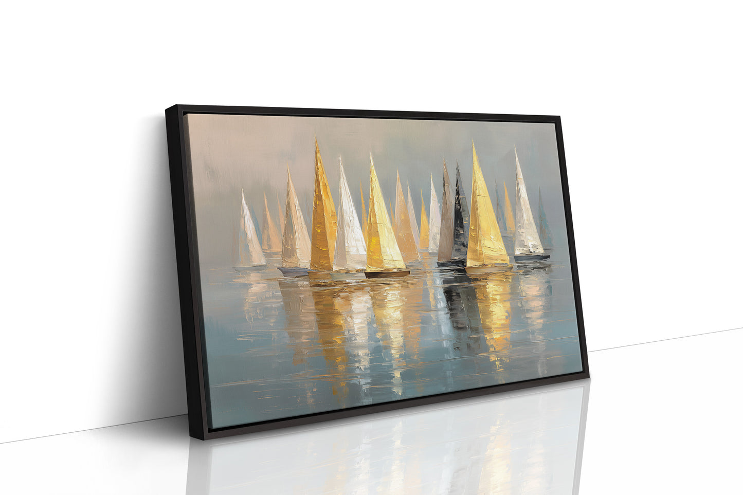 Golden Sails Dance At Dawn