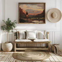 Red Rock Tales At Sunset