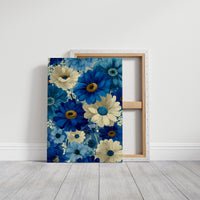 Daisies in Every Shade of Blue