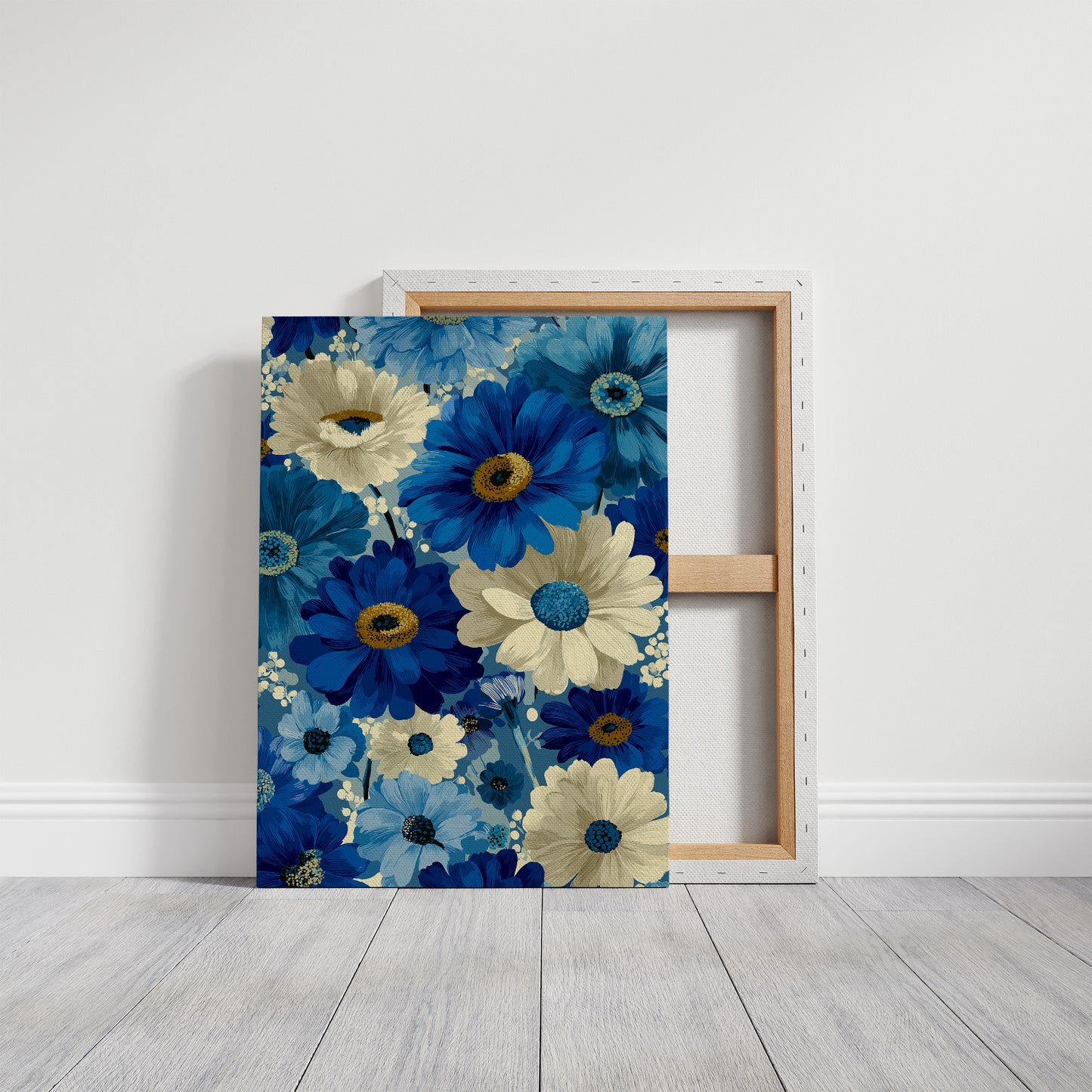 Daisies in Every Shade of Blue