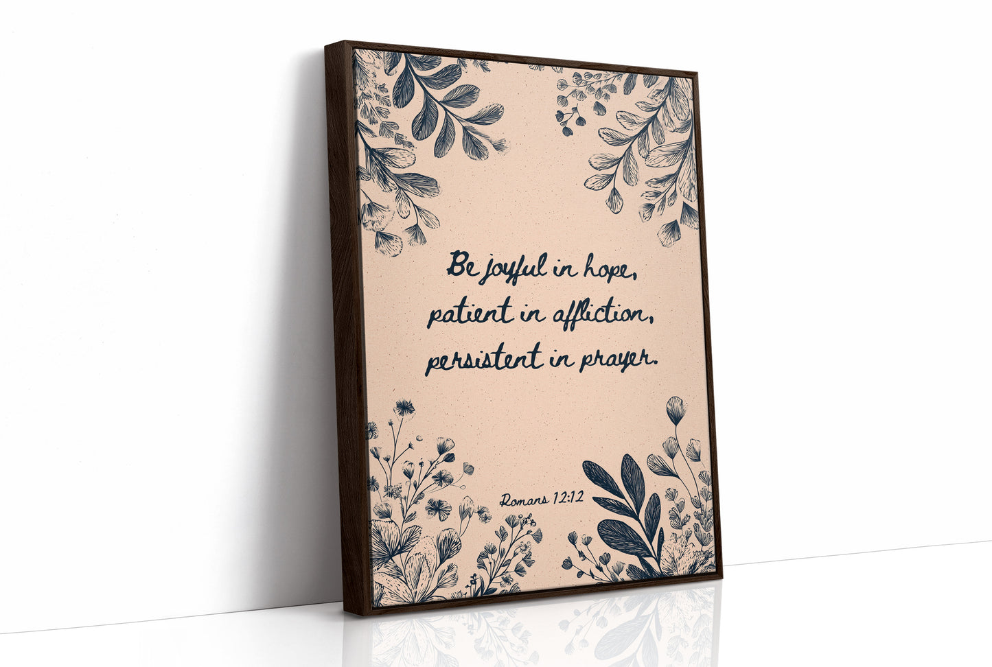 Sacred Words Among Botanical Borders